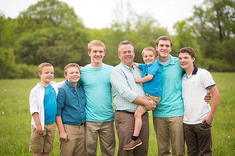 Clifton Park family photos