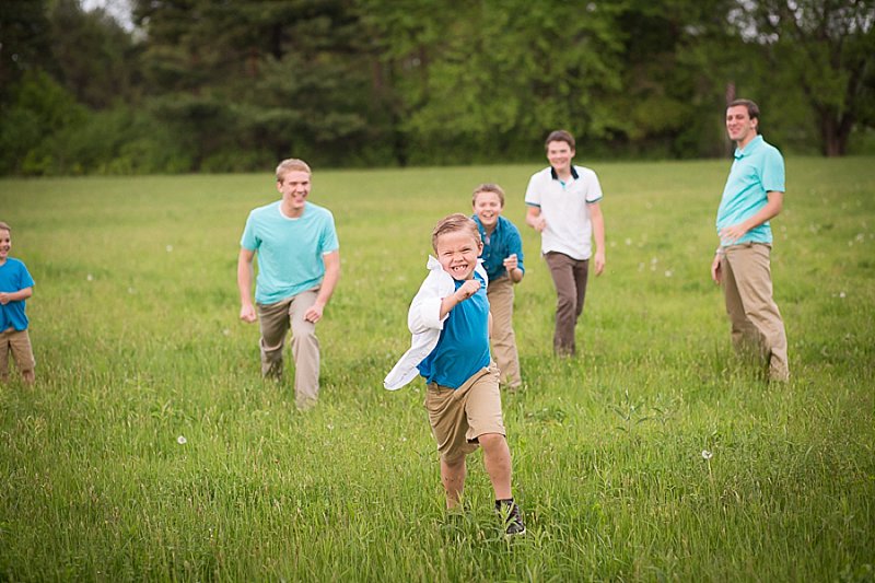 Clifton Park family photos