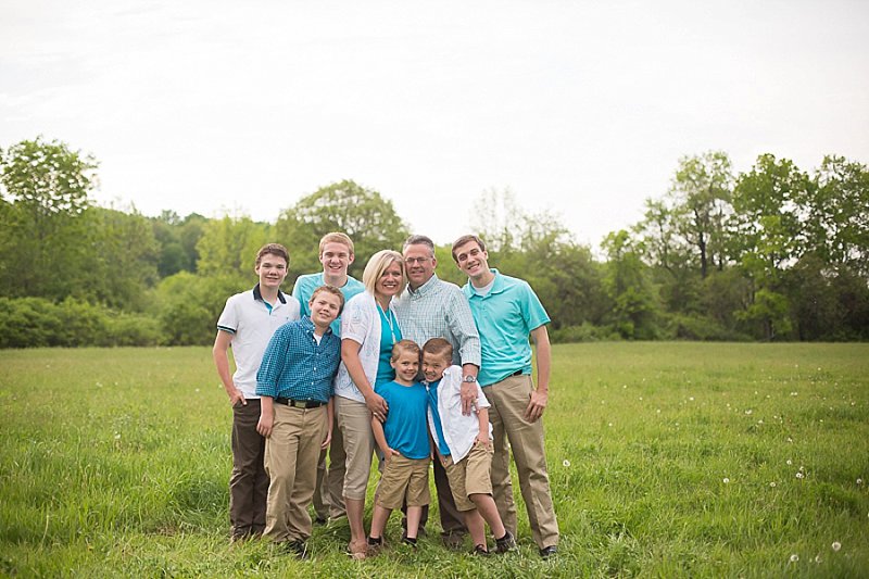 Clifton Park family photos