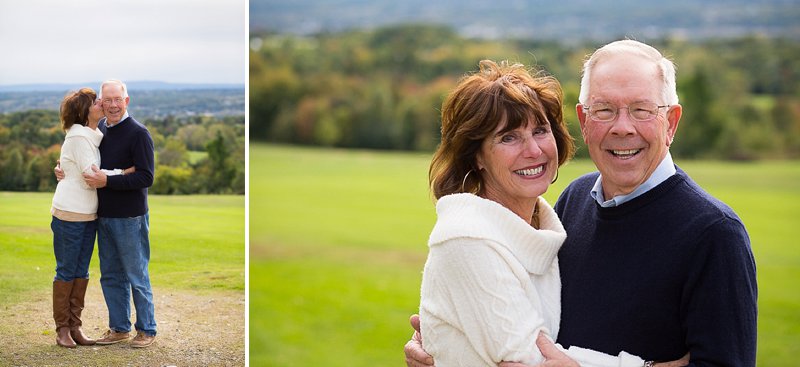 Family photos in Frear Park, Troy, New York