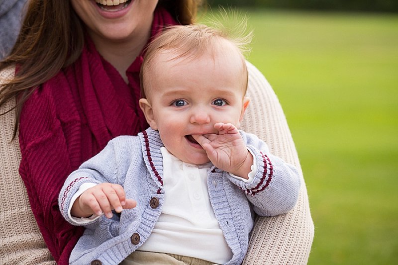 Family photos in Frear Park, Troy, New York