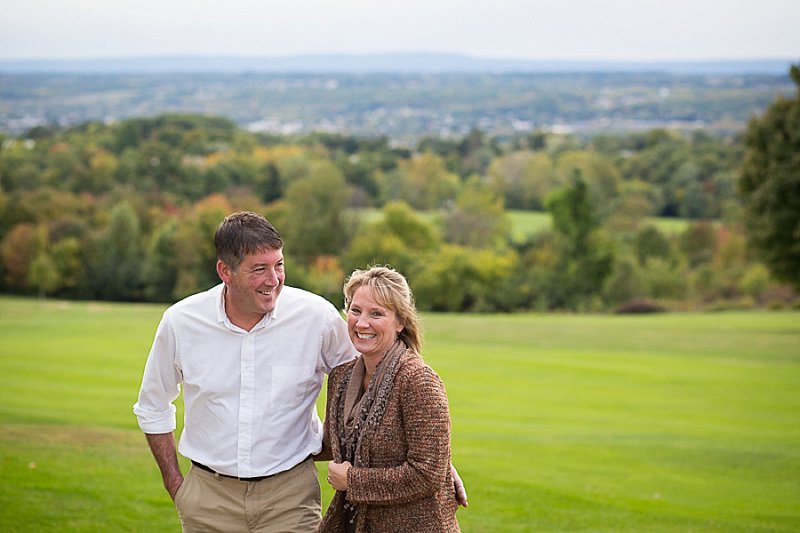 Family photos in Frear Park, Troy, New York