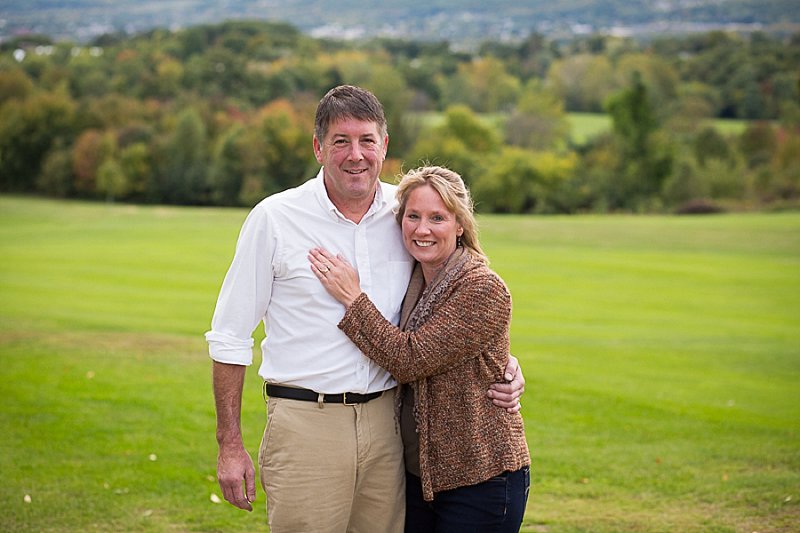 Family photos in Frear Park, Troy, New York