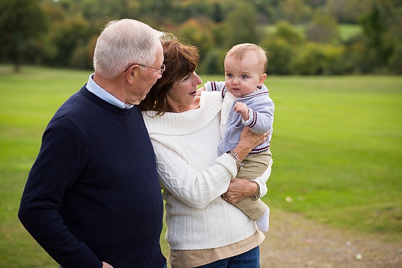 Family photos in Frear Park, Troy, New York
