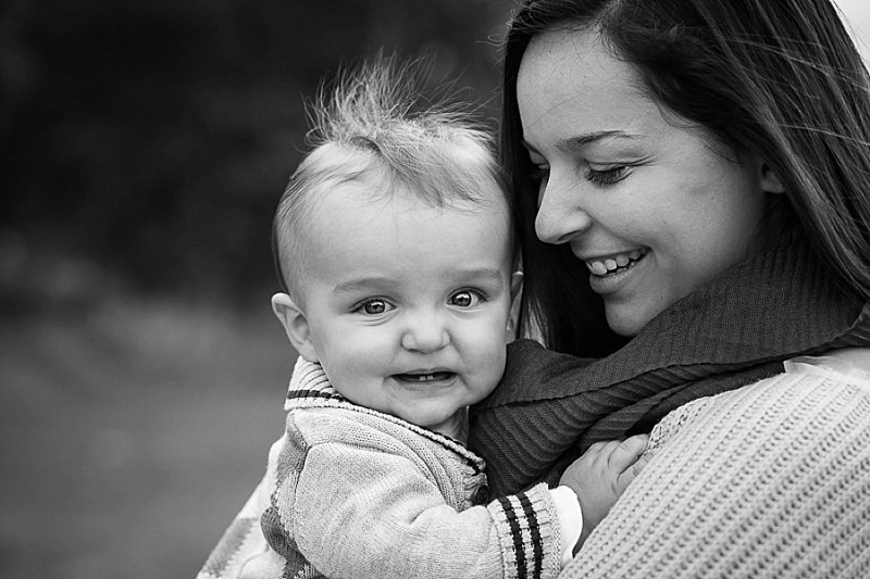 Family photos in Frear Park, Troy, New York