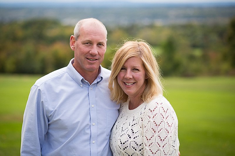 Family photos in Frear Park, Troy, New York