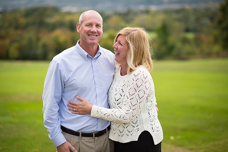 Family photos in Frear Park, Troy, New York