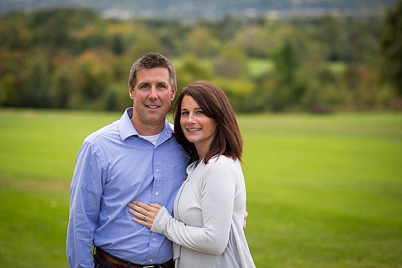 Family photos in Frear Park, Troy, New York