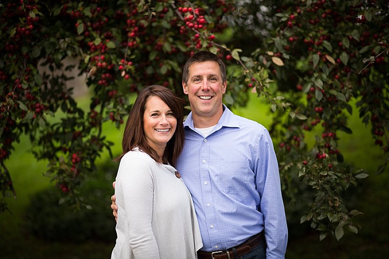 Family photos in Frear Park, Troy, New York