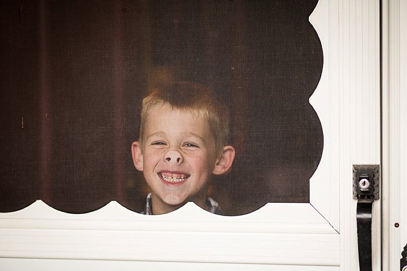 Family photos in Frear Park, Troy, New York