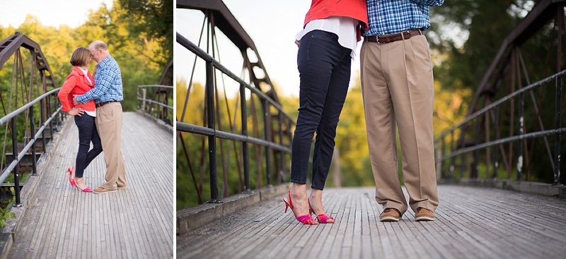 Mature couple portrait session