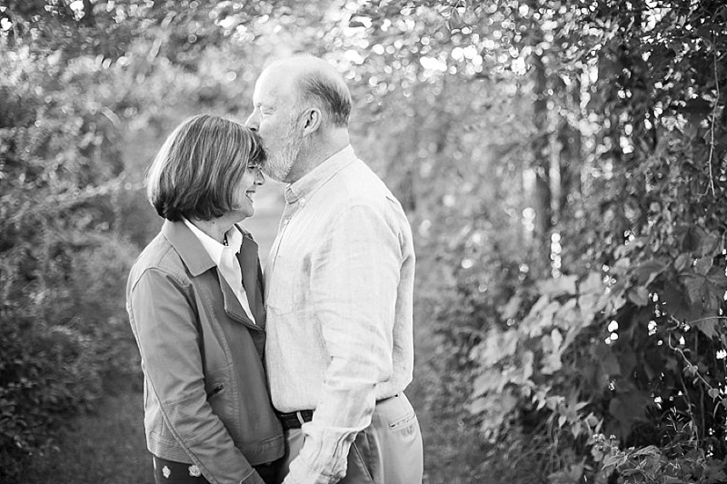 Mature couple portrait session