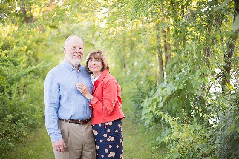 Mature couple portrait session