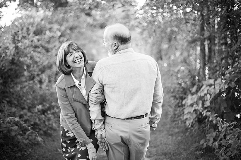 Mature couple portrait session