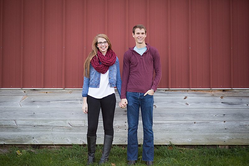 Engagements photos in Ballston Spa, New York