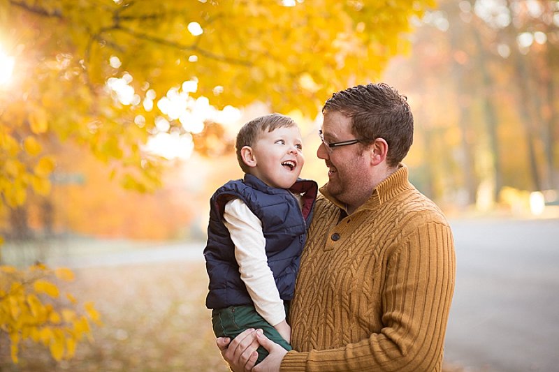 Clifton Park, New York family photos in the fall