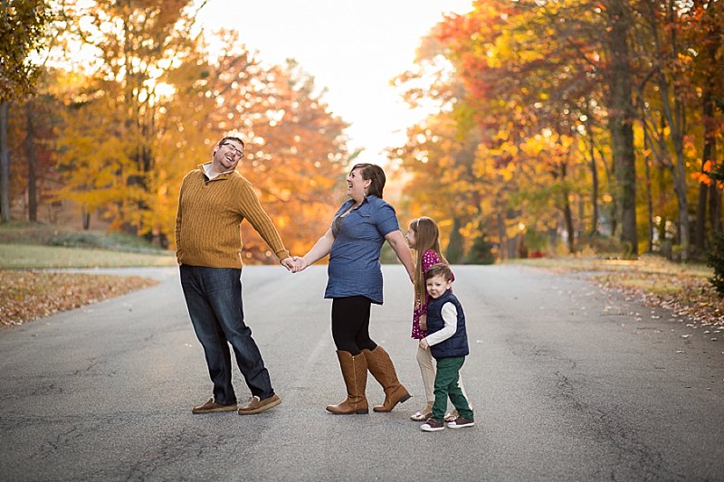 Clifton Park, New York family photos in the fall