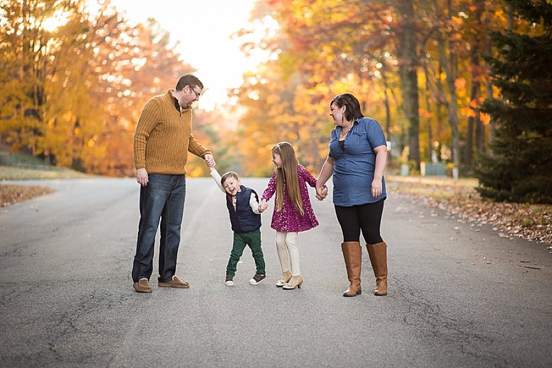 Clifton Park, New York family photos in the fall