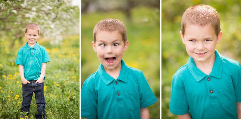 Rexford, New York family photography in Lindsey's Apple Orchard