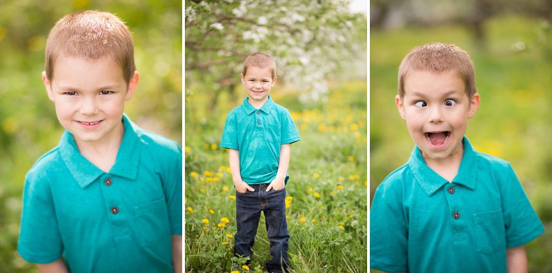 Rexford, New York family photography in Lindsey's Apple Orchard