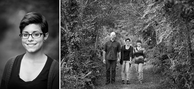 Clifton Park family portraits