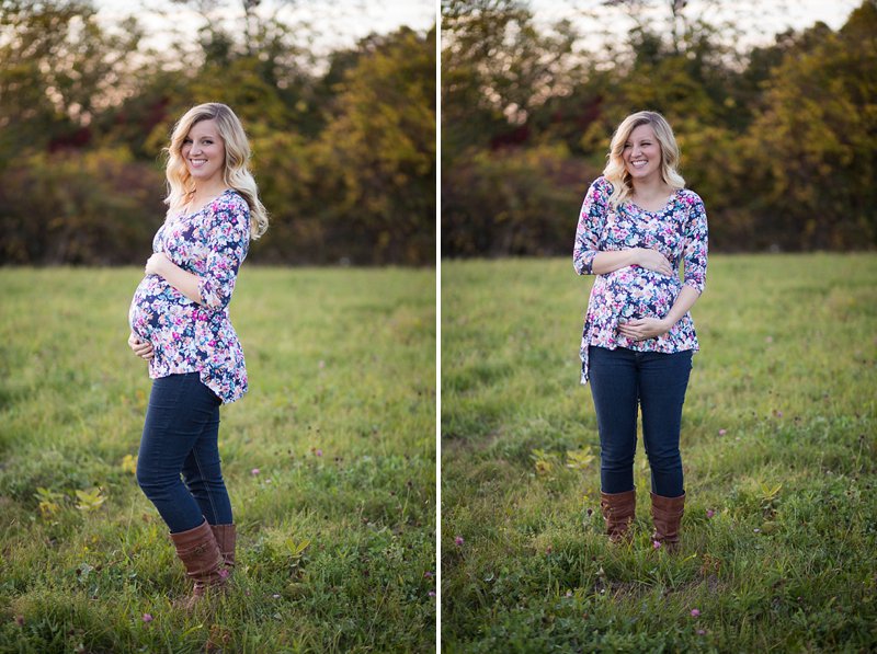 Clifton Park maternity photos by April Newman