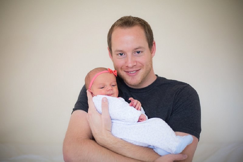 Newborn and family photos at home in Clifton Park, NY