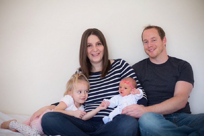 Newborn and family photos at home in Clifton Park, NY