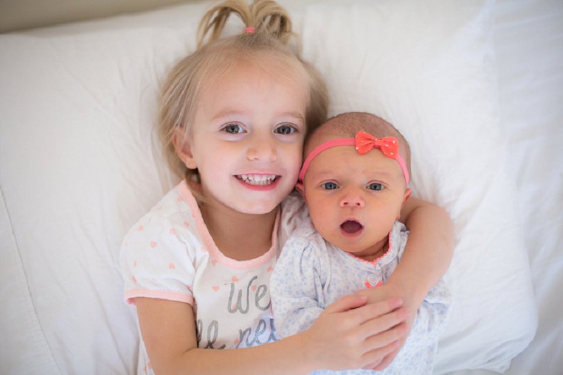 Newborn and family photos at home in Clifton Park, NY