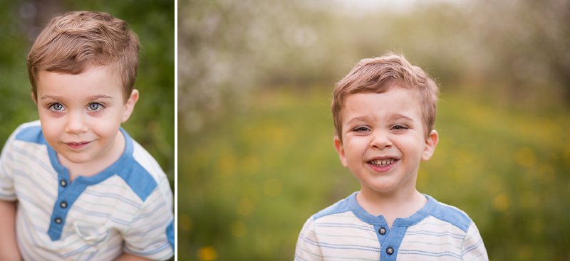 Outdoor children's photos at Lindsey's Apple Orchard in Rexford, NY