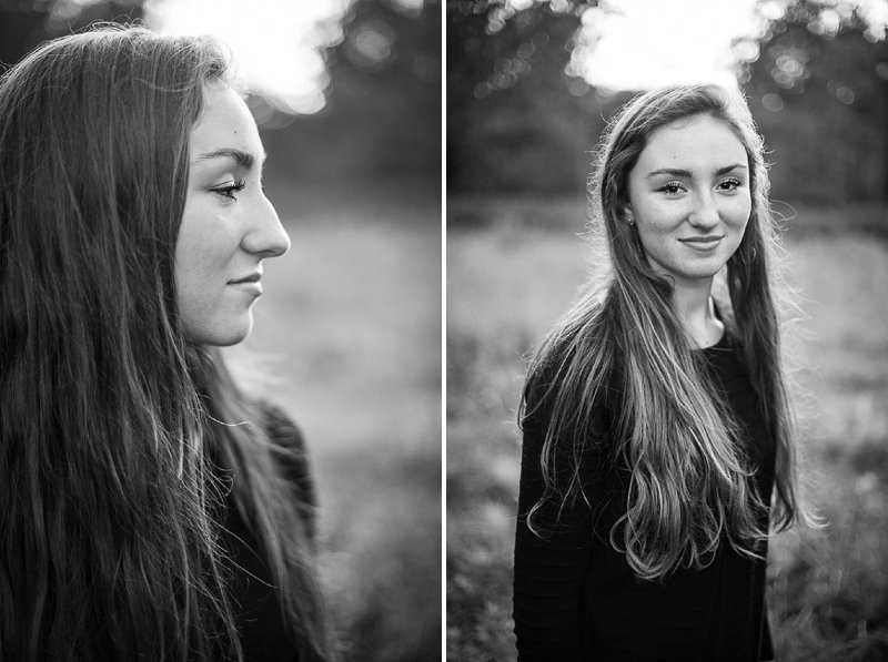 Outdoor senior and family photos at home in Cambridge, NY