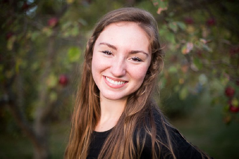 Outdoor senior and family photos at home in Cambridge, NY