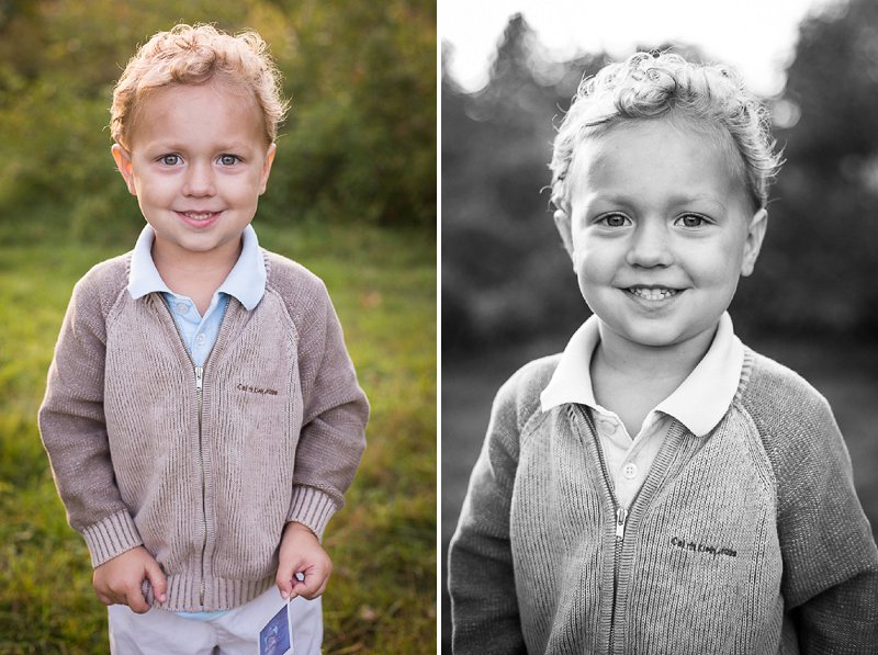 Outdoor senior and family photos at home in Cambridge, NY