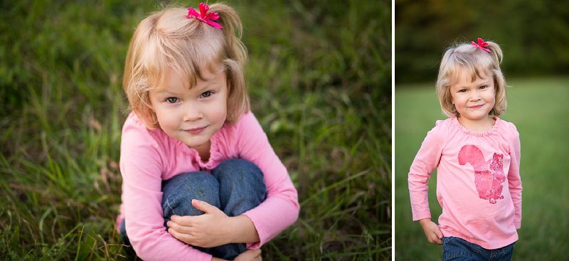 Outdoor family and children's photos at Garnsey Park in Clifton Park, NY