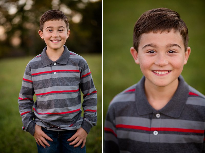 Outdoor family and children's photos at Garnsey Park in Clifton Park, NY