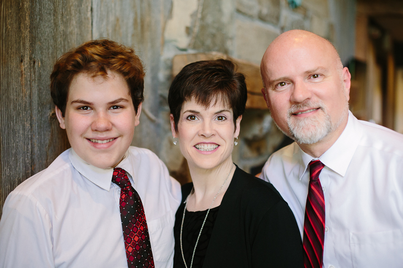 picture of mom dad and son