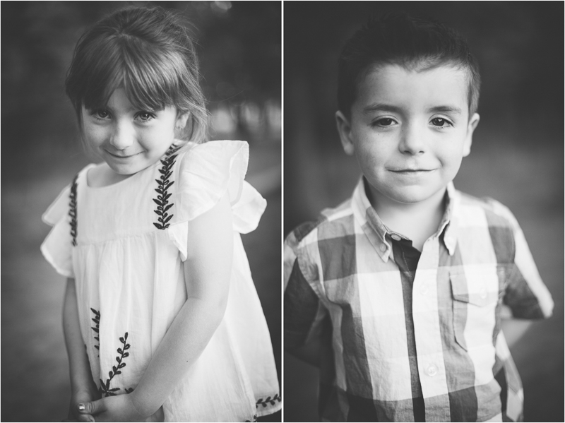 Black and white photo two children