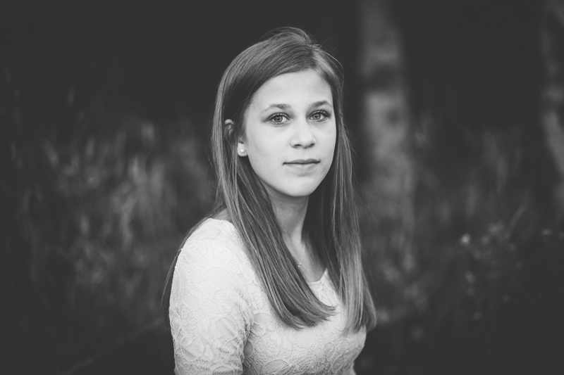 beautiful portrait of young girl