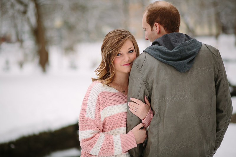 woman holding mans arm congress Park