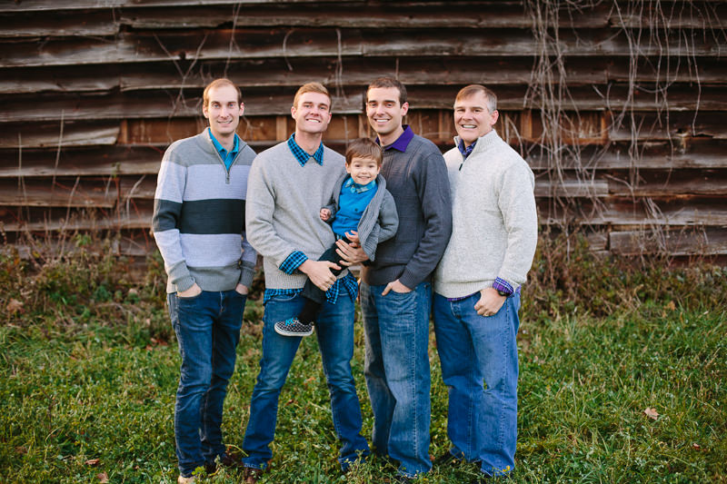 brothers uncles grandson and grandpa