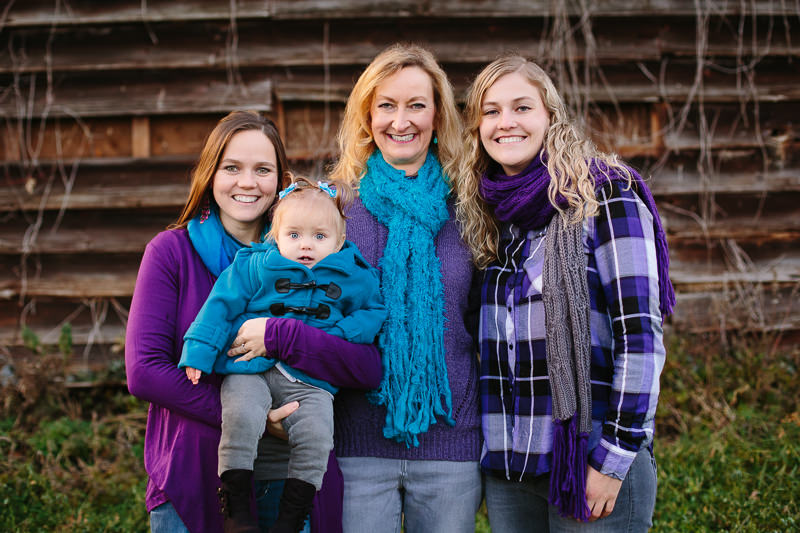 grandma daughter daughter in law and grand daughter
