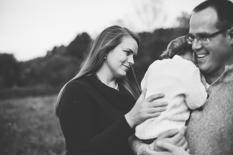 mom comforting sad baby