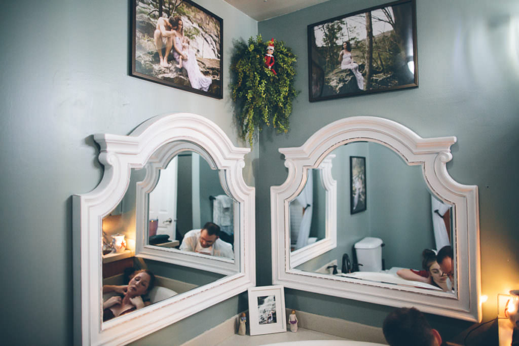 elf on the shelf during homebirth