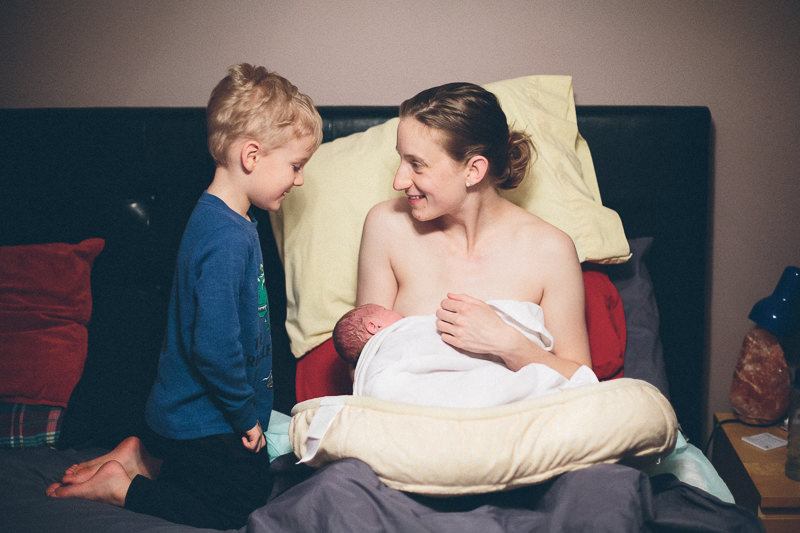 big brother meeting new sister