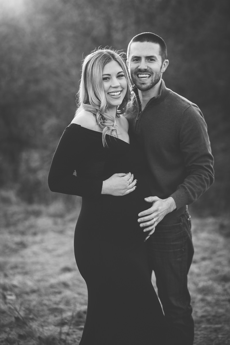 Couples Maternity Poses - Ashley Newman Photography