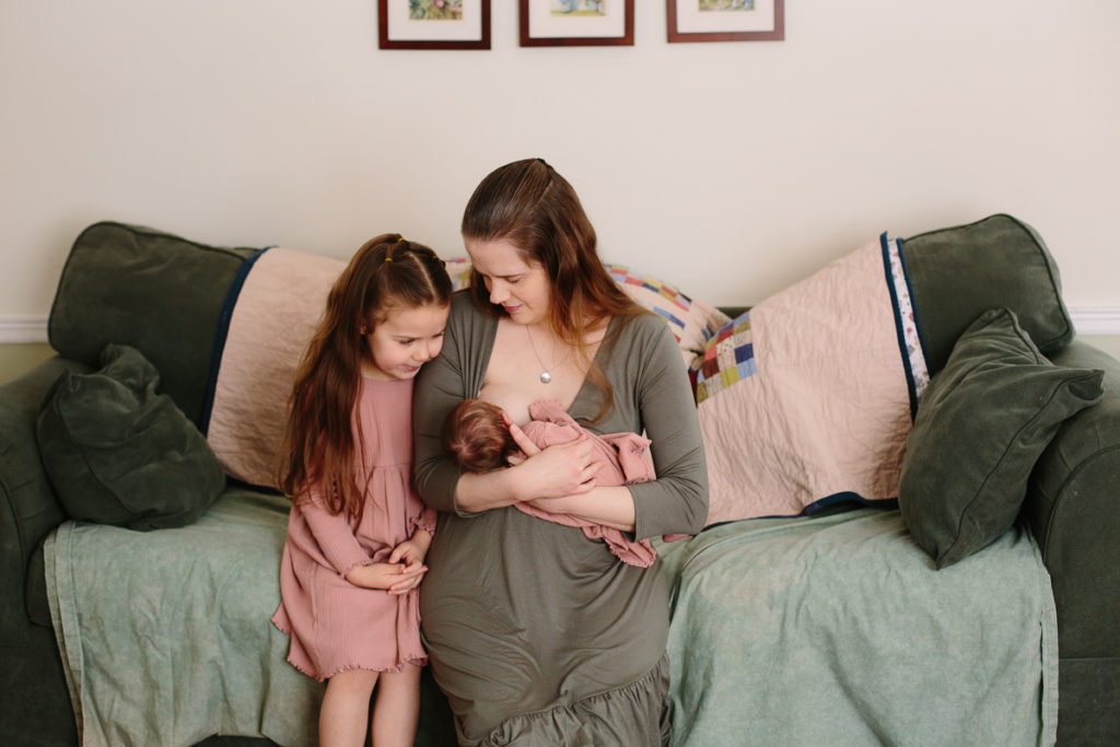 Albany NY lifestyle newborn photographer