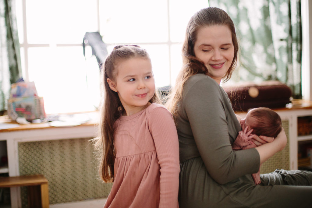 big sister by mom breastfeeding albany NY