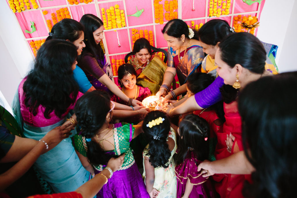 NY Indian baby shower ceremony