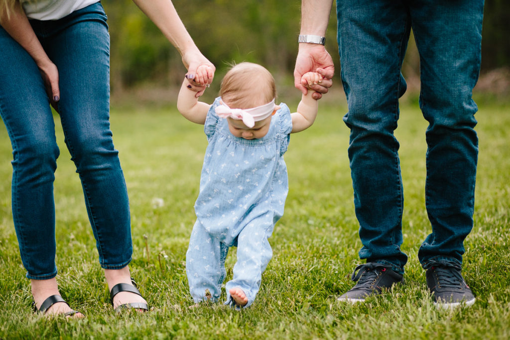 avoiding the grass Saratoga NY baby photographer