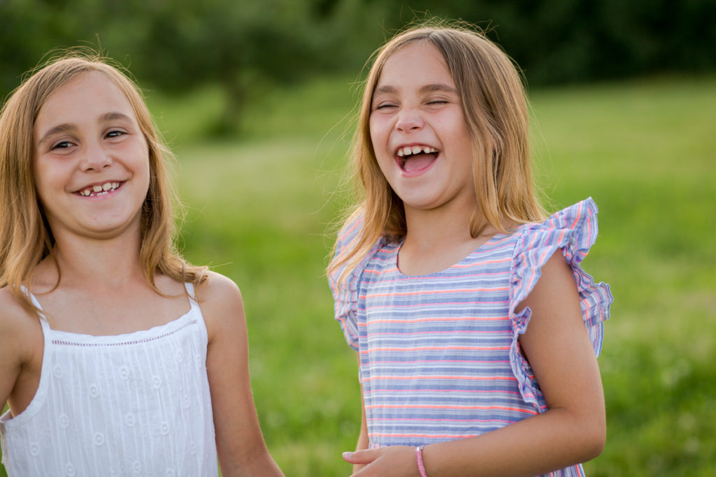 clifton park NY family Photography twins laughing